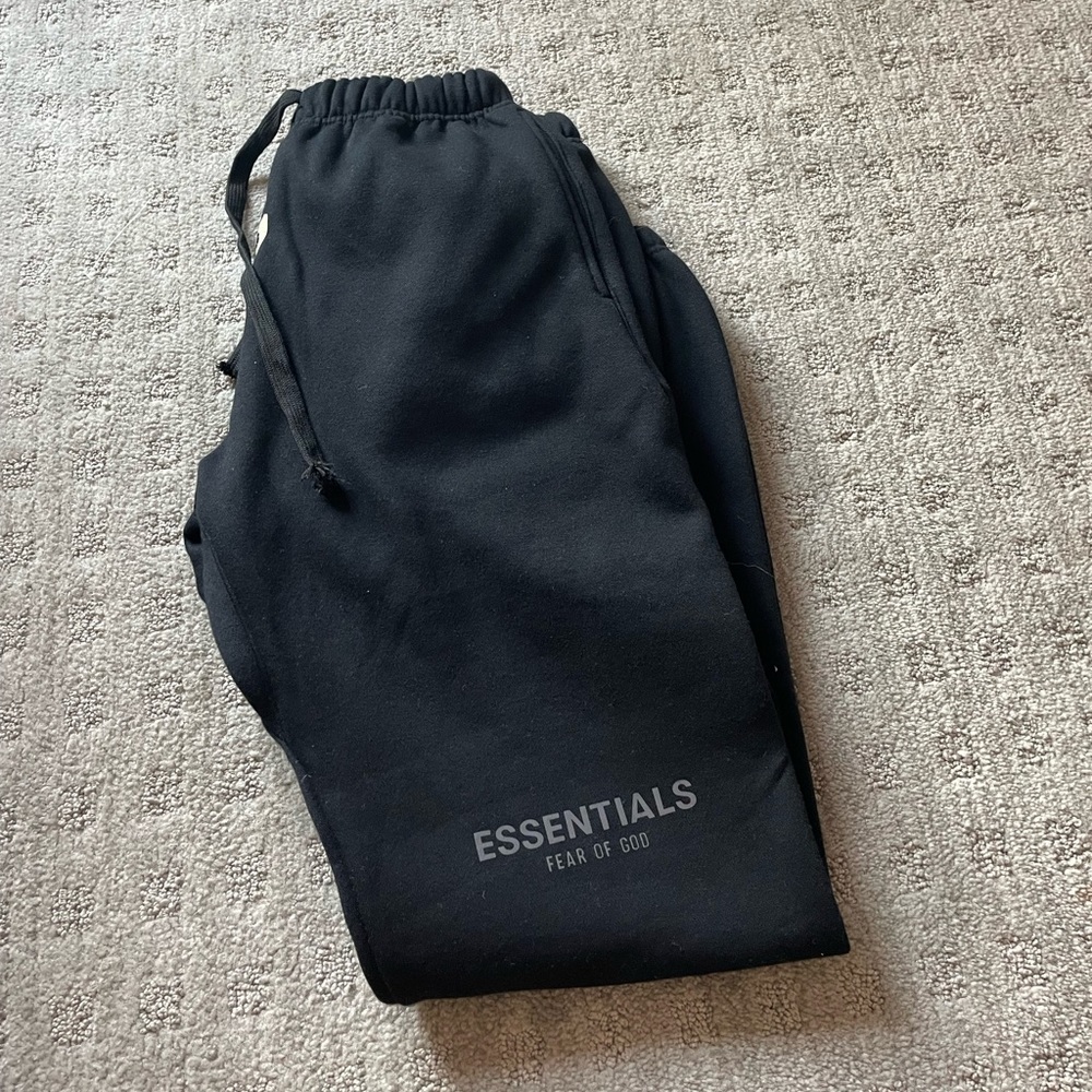 new w tag essentials fear of god sweatpants